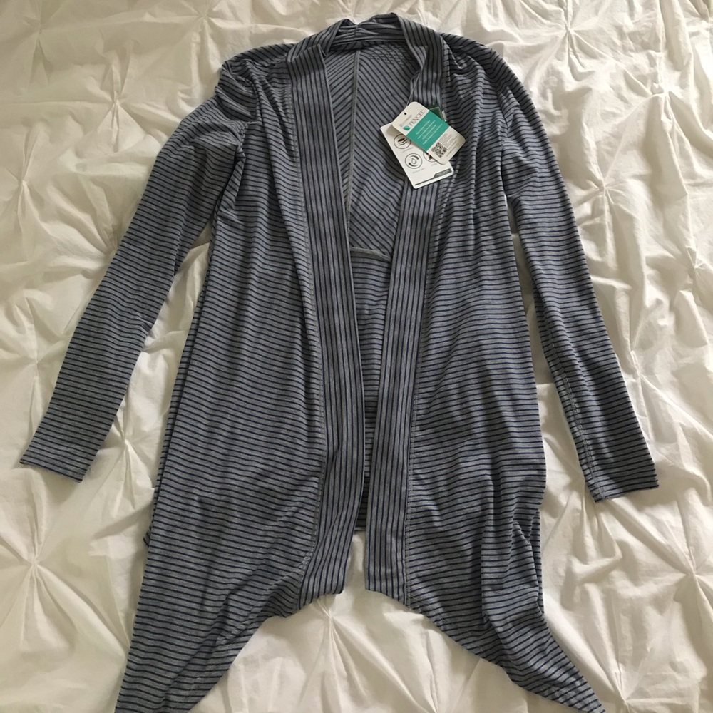 L.L Bean Open Cardigan Tencel NWT